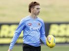 Lance Collard is training with St Kilda while he serves a six match banb