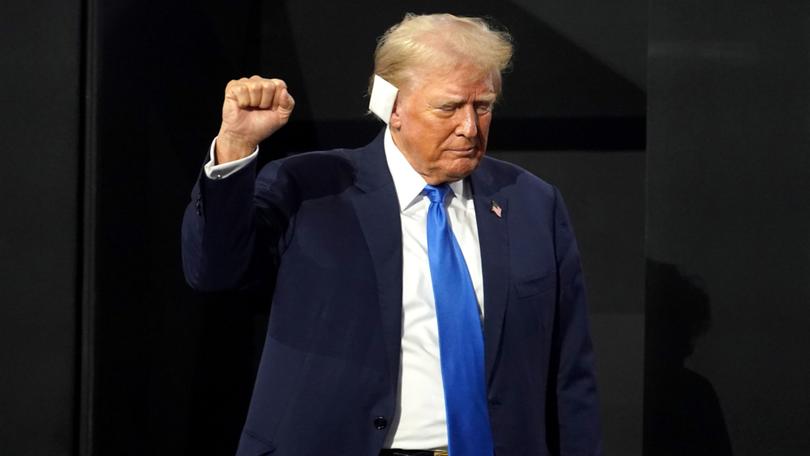 Former US President Donald Trump’s son has spoken at the Republican Conference.