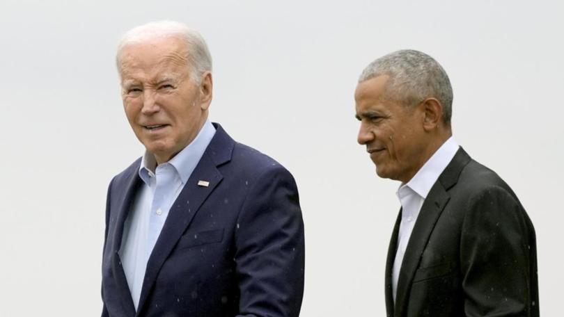 Former president Barack Obama joined calls for President Joe Biden to reconsider his election bid. 