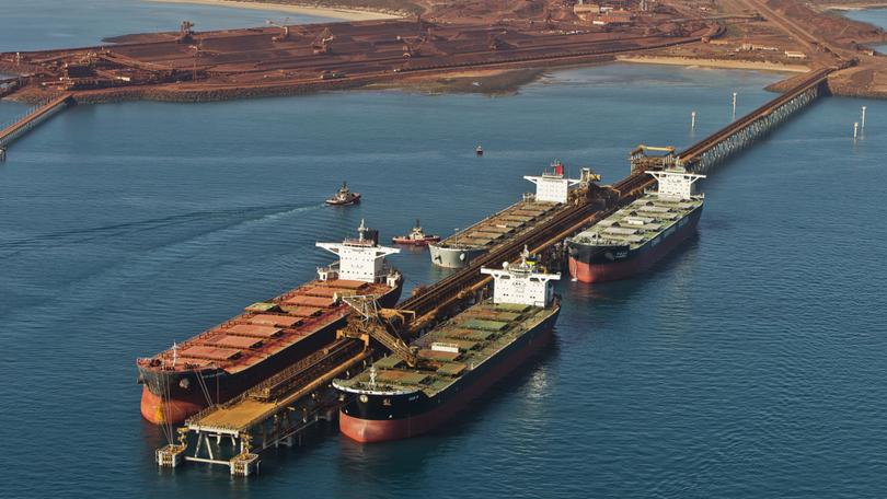 Rio Tinto, 360 Mt/a ceremony at Cape Lambert, Cape Lambert, WA, Australia