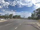 A man has died after his ute smashed into two cars stopped at a Leppington intersection on Saturday. 