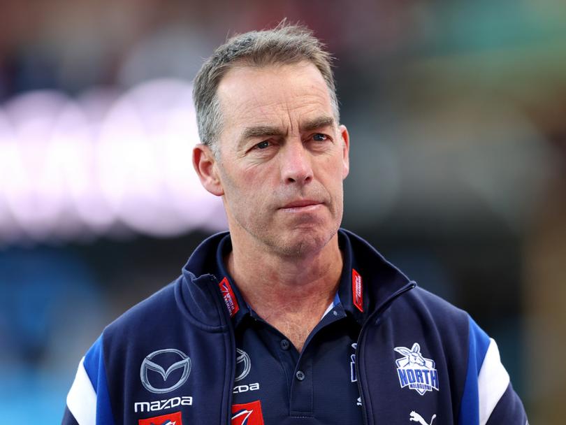 Alastair Clarkson copped a fine earlier this year.