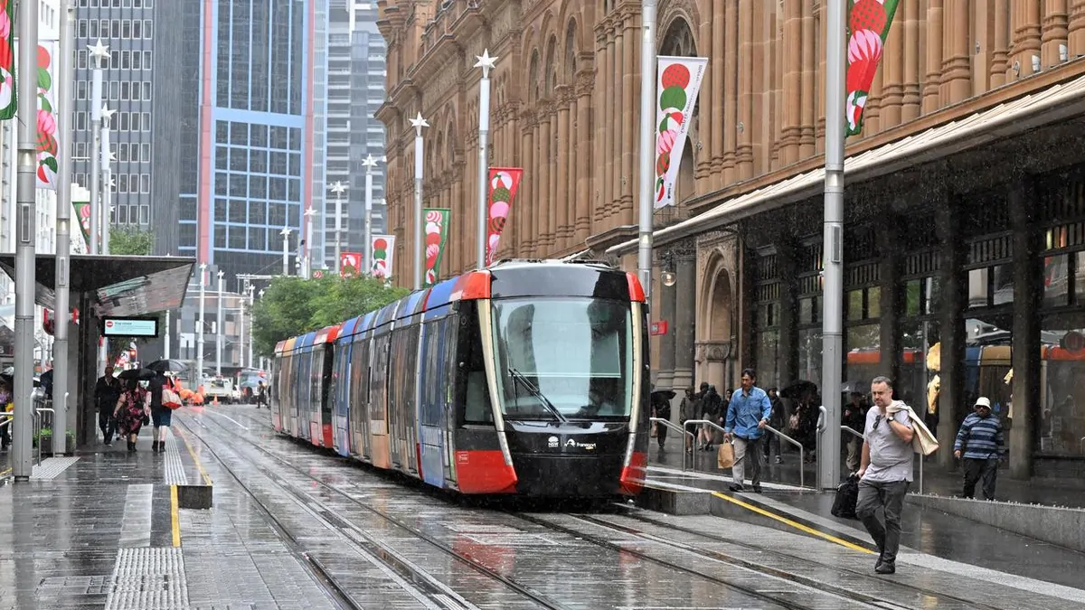 Commuter chaos on Sydney's light rail as workers strike | The Nightly