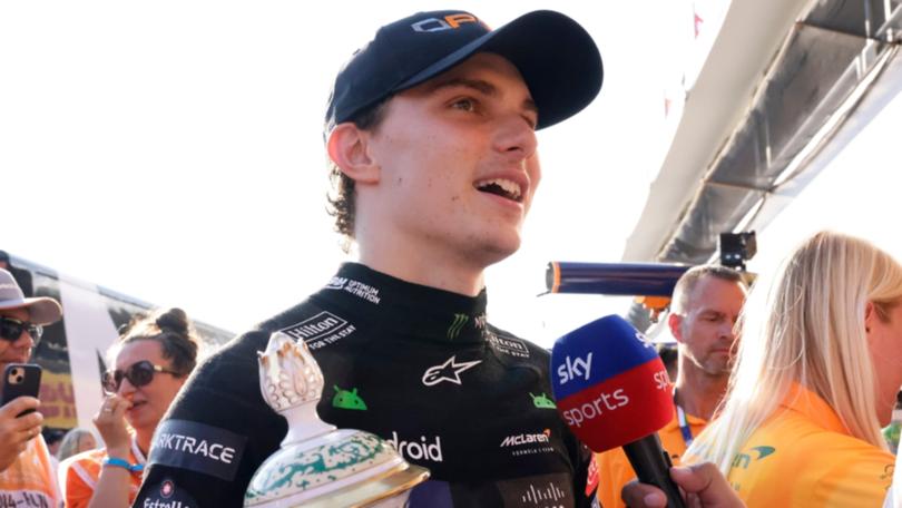 Oscar Piastri has won his maiden grand prix.