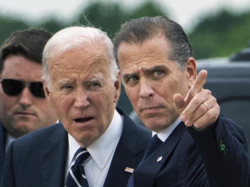 Joe Biden and Hunter Biden