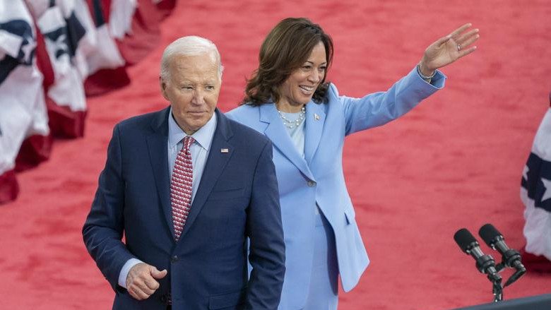 US President Joe Biden has endorsed Vice President Kamala Harris to contest the November election. 