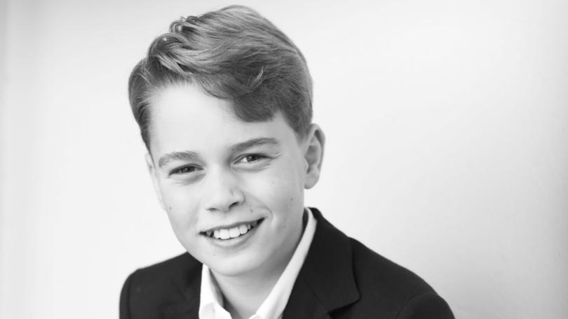 Prince George celebrates his 11th birthday today with a photo shared by his mum, Catherine, The Princess of Wales The Princess of Wales