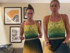 Matildas stars Mackenzie Arnold and Alanna Kennedy have taken a dig at their Olympics outfits in a cheeky video posted to TikTok.
