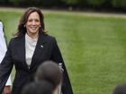 Vice President Kamala Harris says US President Joe Biden is feeling better.