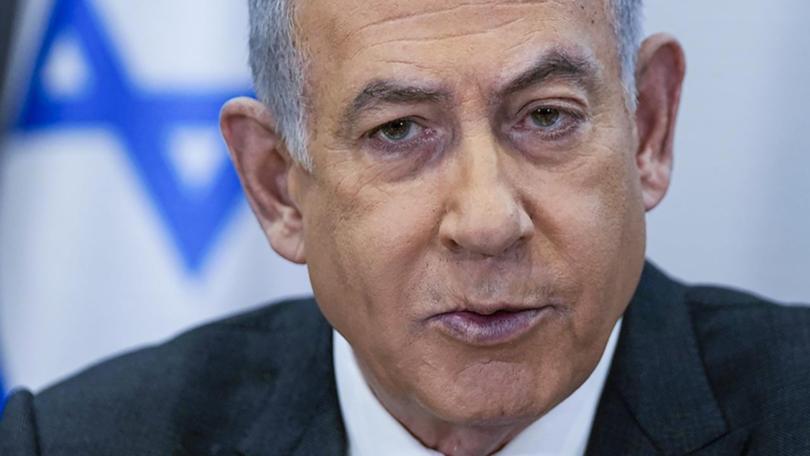 Benjamin Netanyahu faces pressure from a broad swath of Israelis to agree to a ceasefire deal. (AP PHOTO)