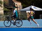 Australian middle-distance runner Catriona Bisset trains in Montpellier. 