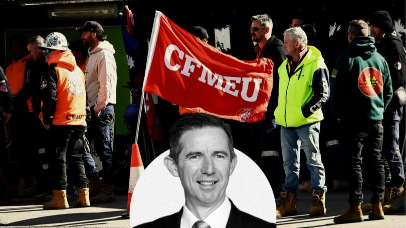 SIMON BIRMINGHAM: Elements of the union movement have become indistinguishable from the powerful vested interests they were established to fight against.