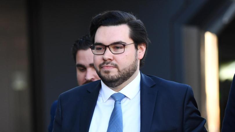 Bruce Lehrmann returns to court as he tries to appeal against his defamation case loss. (Jono Searle/AAP PHOTOS)