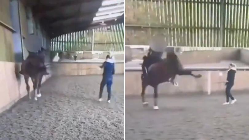 Charlotte Dujardin has been suspended for her treatment of a horse.