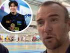 Michael Palfrey says he hopes a Korean athlete wins the 400m freestyle gold medal. 