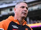 Giants head coach Adam Kingsley will stay with the club until at least 2028. (Joel Carrett/AAP PHOTOS)