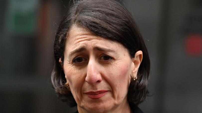 Gladys Berejiklian went to court to challenge corruption findings over her covert relationship. (Mick Tsikas/AAP PHOTOS)