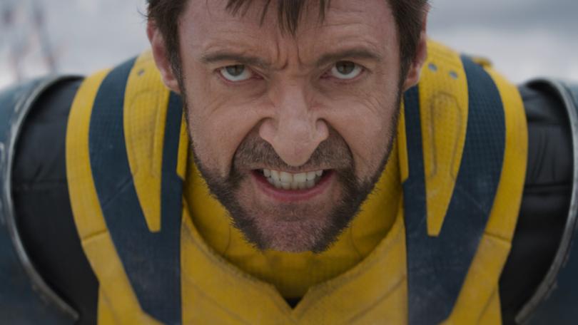 Deadpool & Wolverine: Hugh Jackman as Wolverine/Logan in 20th Century Studios/Marvel Studios' DEADPOOL & WOLVERINE. Photo courtesy of 20th Century Studios/Marvel Studios. © 2024 20th Century Studios / © and ™ 2024 MARVEL.