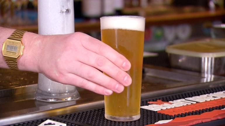 The price of a pint may be increased if businesses are forced to pass on the upcoming alcohol tax increase to consumers. 