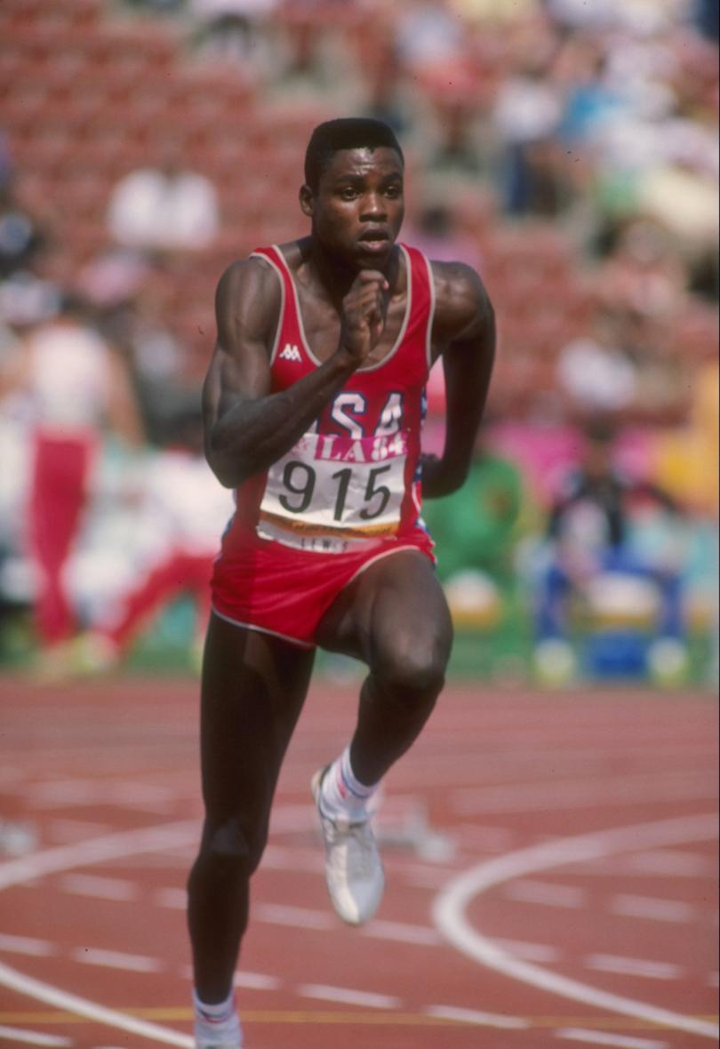 Carl Lewis is one of two athletes to win nine Olympic gold medals.