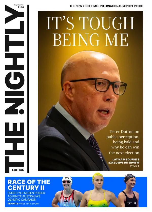 The front page of The Nightly for 26-07-2024