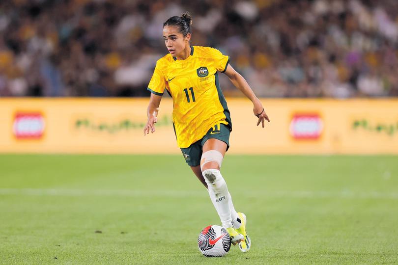 Mary Fowler of the Matildas.