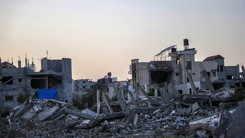 Anthony Albanese, Justin Trudeau and Christopher Luxon are urging Israel to listen to concerns. (EPA PHOTO)