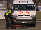 A four-year-old boy has been seriously injured when he was hit by a taxi while riding a bike in Adelaide.