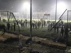 Families in Golan Heights are in mourning after a Hezbollah rocket hit a local football pitch.