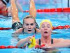 Ariarne Titmus and Mollie O’Callaghan qualified first and second for the 200m freestyle final. 