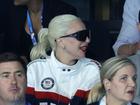 Lady Gaga has appeared to confirm her engagement to partner Michael Polansky at the Paris Olympics.