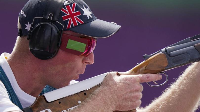 Australian James Willett is equal-first after the first three rounds of Olympic trap qualifying.