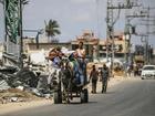 Israel has issued new evacuation orders across Gaza, forcing another mass exodus. (EPA PHOTO)