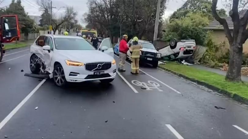 A teen has been charged over a Brighton crash.