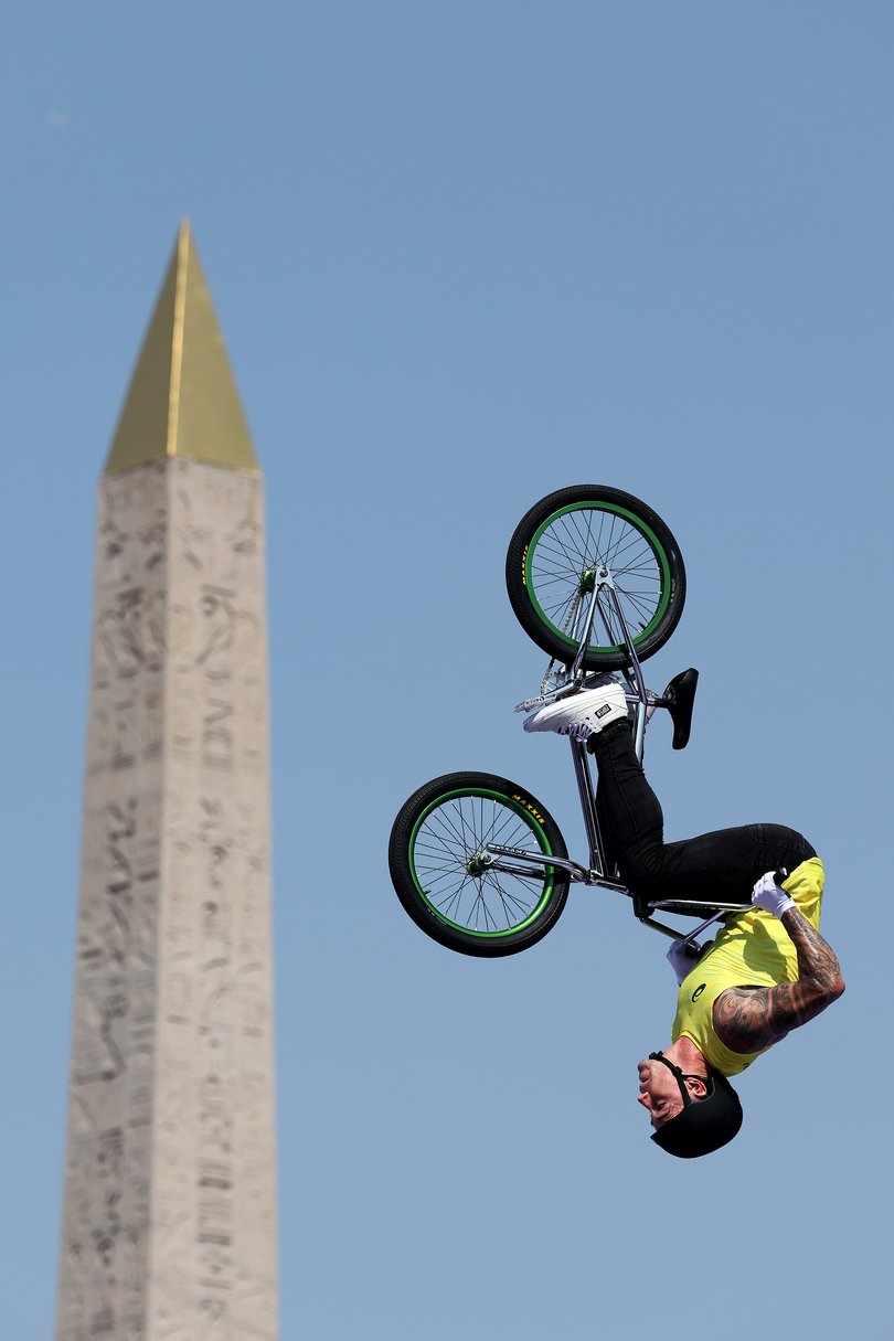 PARIS, FRANCE - JULY 30: Logan Martin of Team Australia competes during the Men's Park Qualification on day four of the Olympic Games Paris 2024 at Place de la Concorde on July 30, 2024 in Paris, France. (Photo by Tim de Waele/Getty Images) *** BESTPIX ***