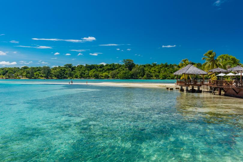 Vanuatu, Erakor Island, Efate. 