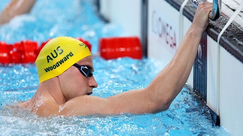 Bradley Woodward failed to qualify for the semi-finals of the backstroke.