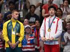 Australian Kyle Chalmers says Chinese rival Pan Zhanle deserves his gold medal. (Dave Hunt/AAP PHOTOS)