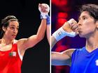 Imane Khelif (L) of Algeria and Taiwan’s Lin Yu‑ting (R) were thrown out by the International Boxing Association which has since lost sanctioning power of the Olympics due to integrity concerns.