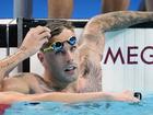 Kyle Chalmers after his swim in the 100m freestyle final.