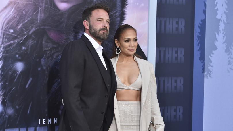 Ben Affleck, left, and Jennifer Lopez.