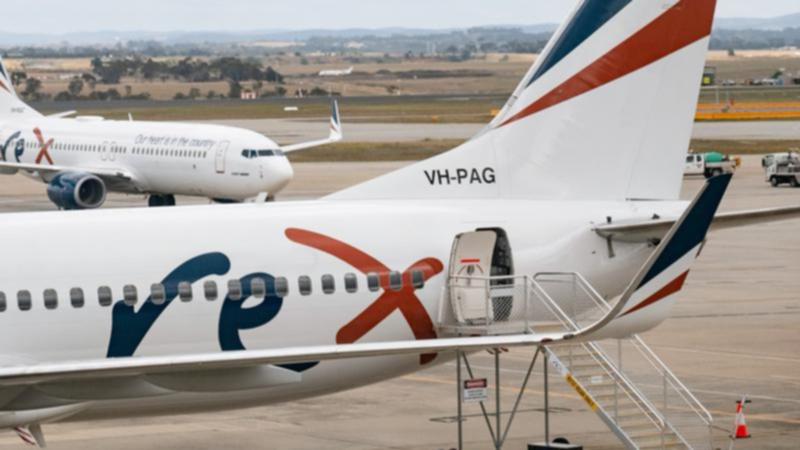 REX MELBOURNE SYDNEY FLIGHT LAUNCH