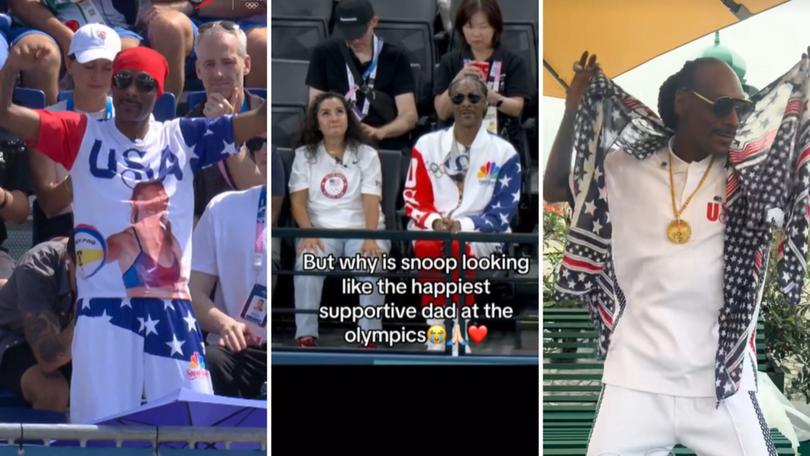 Snoop Dogg has been busy hyping up athletes at the Paris Olympics.