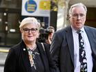 Linda Reynolds’ lawyer Martin Bennett, right, has argued accusations of ill-treatment, ostracism, bullying, harassment and threatening conduct by the senator were a fiction.