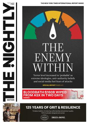 The front page of The Nightly for 05-08-2024