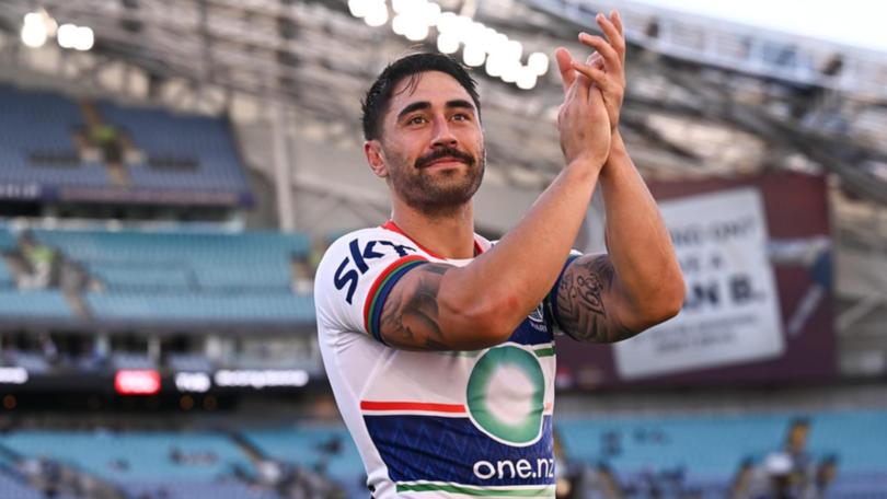 Warriors and New Zealand great Shaun Johnson has called time on his 14-season NRL career. (James Gourley/AAP PHOTOS)