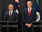 Prime Minister Anthony Albanese and ASIO Director-General Mike Burgess.