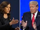 Donald Trump has taken to Truth Social to blame Vice President Kamala Harris for the stock market meltdown. 