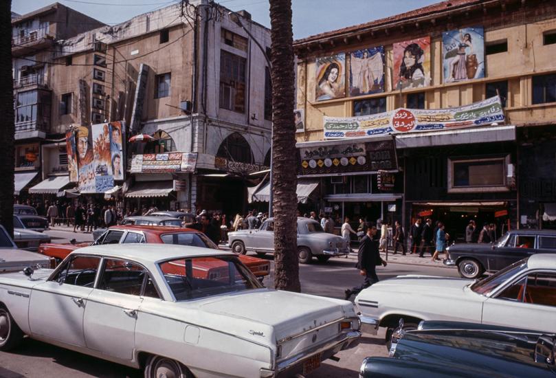 A street in Beirut, February 1970.