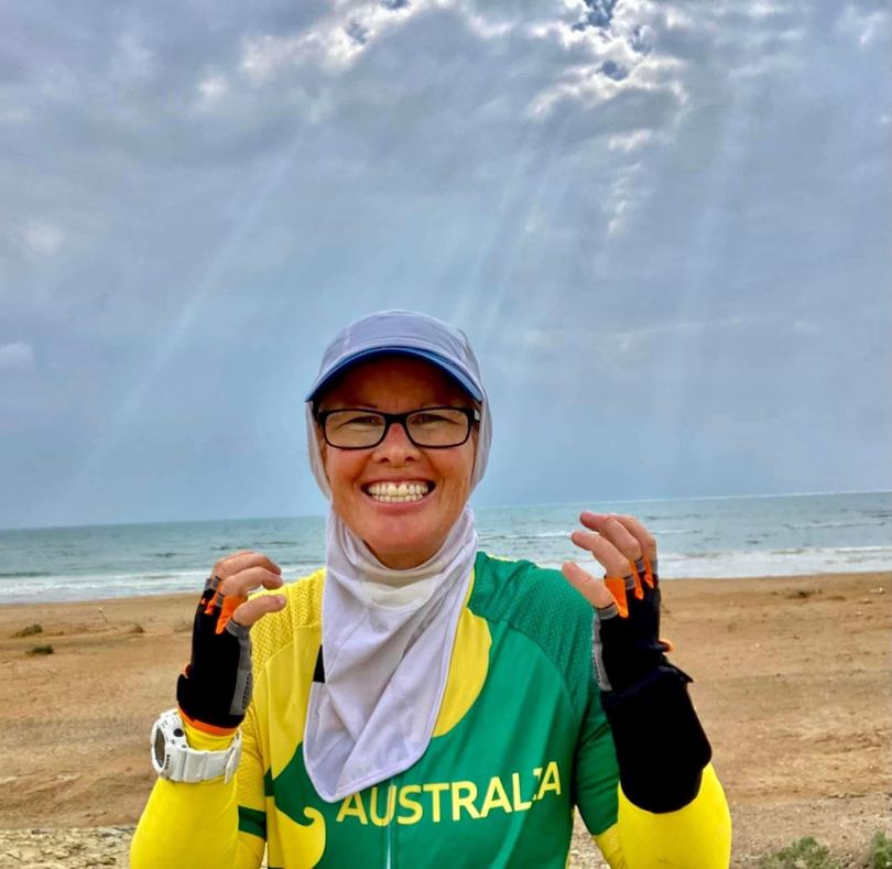 Leigh Swansborough, 53, walked solo across Iran from the Persian Gulf to the Caspian Sea.